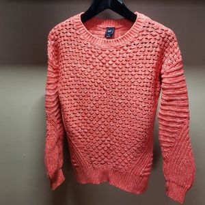 GAP CORAL KNITTED SWEATER..SUPER CUTE!!